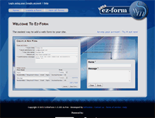 Tablet Screenshot of ezform.softwebia.com